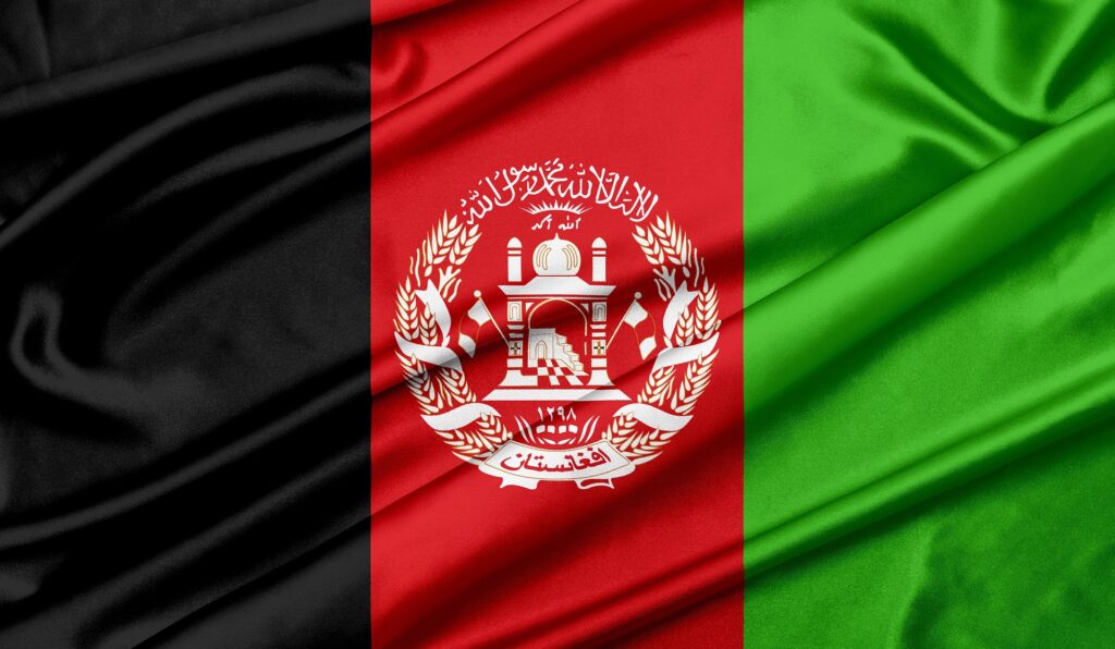 Afghanistans flagga