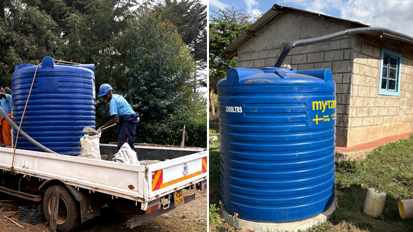 MyTank transporteras på lastbil